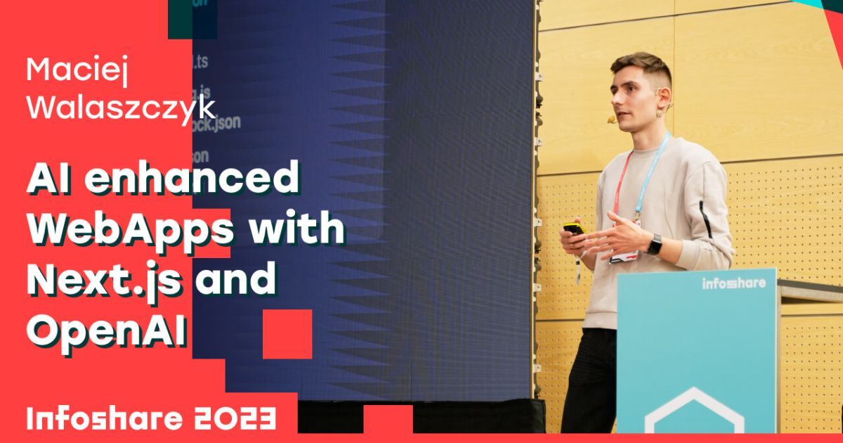 AI enhanced WebApps with Next.js and OpenAI 